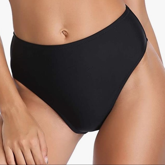 NWT relleciga high waist bikini bottom size medium - Picture 4 of 6